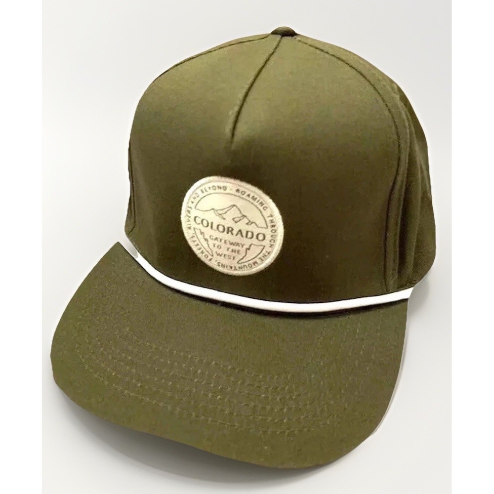 Colorado Rockies Baseball Hat Cap Patch Rope Fly Fish Retro Gift Festival Golf